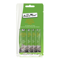 Fussie Cat Super Premium Chicken With Duck In Goat Milk Puree Lickable Cat Treat, 4-2Oz Tubes