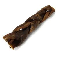 Tuesdays Natural Dog Jumbo Braided Collagen Sticks Natural Dog Chew, 6"