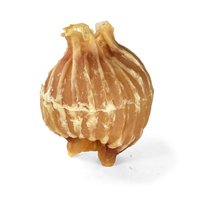 Tuesdays Natural Dog Beef Trachea Balls Dog Treats, 3-4"