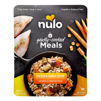 Nulo Gently-Cooked Meals Wet Dog Food, Chicken & Quinoa Recipe, 9-Oz Pack Of 8