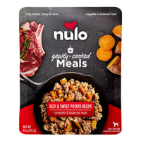 Nulo Gently-Cooked Meal Wet Dog Food, Beef & Sweet Potato Recipe, 9-Oz Pouch Pack Of 8