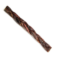 Tuesdays Natural Dog Braided Beef Gullets Natural Chew Dog Treat, 12"