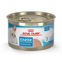 Royal Canin Size Health Nutrition Starter Mother & Babydog Mousse In Sauce Canned Dog Food, 5.1 Oz - 24 Pack