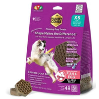 Yummy Combs Flossing Dental Care Allergy Relief Dog Treats, Xs