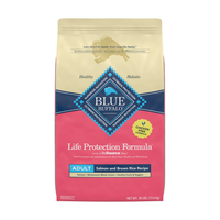 Blue Buffalo Life Protection Formula Adult Salmon & Brown Rice Recipe Dry Dog Food, 30Lb