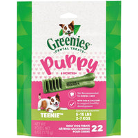 Greenies Puppy Teenie Size Natural Dental Dog Treats