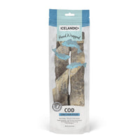 Icelandic+ Hand Wrapped Cod Skin Chew Long Sticks Natural Dog Treats, 2 Pack