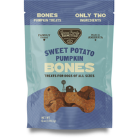 Gaines Family Farmstead Sweet Potato Pumpkin Bones Dog Treats, 6Oz