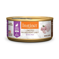 Instinct Limited Ingredient Diet Grain-Free Real Rabbit Reciep Wet Cat Food, 5.5Oz - Pack Of 12
