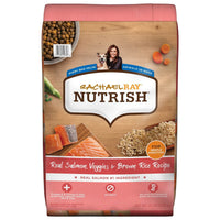 Rachael Ray Nutrish Real Salmon, Veggies & Brown Rice Recipe Dry Dog Food