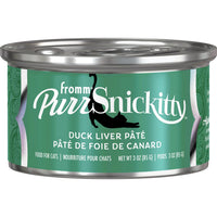 Fromm Purrsnickitty Duck Liver Pâté Wet Cat Food, 3Oz -12Pk