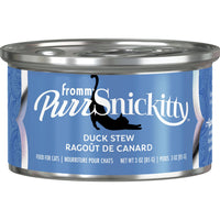 Fromm Purrsnickitty Duck Stew Wet Cat Food, 3-Oz-12 Pack