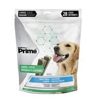 Performatrin Prime Dental Sticks Minty Fresh Flavor Large Dog Treats, 1.72Lbs/28 Count
