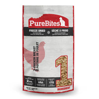 Purebites Chicken Freeze Dried Cat Treats, 1 Ingredient, Made In Usa, 2.3Oz