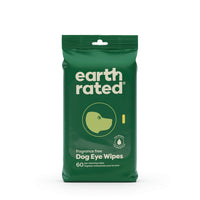 Earth Rated Hypoallergenic Dog Eye Wipes, Fragrance Free