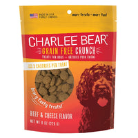Charlee Bear Beef & Cheese Grain Free Crunchy Dog Treats