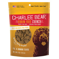 Charlee Bear Peanut Butter & Banana Crunchy Grain Free Dog Treats
