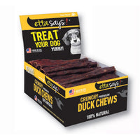 Etta Says! Natural Crunchy Duck Chews Dog Treat