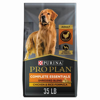 Purina Pro Plan Complete Essentials High Protein Shredded Blend Chicken & Rice With Probiotics Adult Formula Dry Dog Food