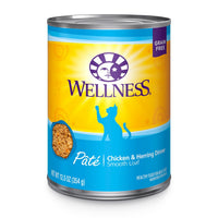 Wellness Complete Health Chicken & Herring Dinner Pate Cat Food