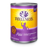 Wellness Complete Health Turkey & Salmon Entree Pate Cat Food