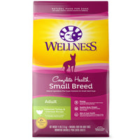 Wellness Complete Health Turkey & Oatmeal Dry Small Breed Dog Food, 4lb