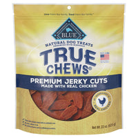 Blue Buffalo True Chews Premium Jerky Cuts Natural Dog Treats, Chicken - 22Oz