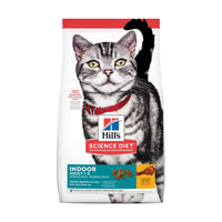 Hill's Science Diet Indoor Adult Cat Chicken Recipe Dry Cat Food, 3.5lb