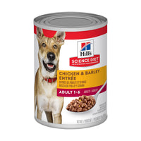 Hill's Science Diet Adult Chicken & Barley Entree Wet Dog Food