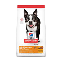 Hill's Science Diet Adult Light Small Bites Dry With Chicken Meal & Barley Dry Dog Food, 5lb