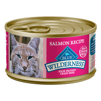 Blue Buffalo Wilderness Salmon Recipe Adult Cat Food