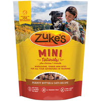 Zuke's Mini Naturals Peanut Butter & Oats Recipe Dog Treat