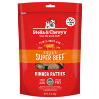 Stella & Chewy's Freeze-Dried Raw Dinner Patties, Stella's Super Beef Patties Dog Food, 5.5Oz