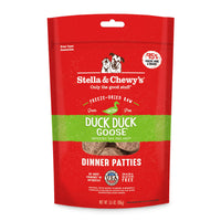 Stella & Chewy's Freeze-Dried Raw Dog Food Dinner Patties - Duck Duck Goose Recipe