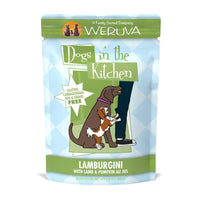 Weruva Dogs In The Kitchen Lamburgini With Lamb & Pumpkin Au Jus Wet Dog Food, 2.8-Oz Pack Of 12
