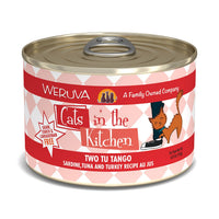 Weruva Cats In The Kitchen Two Tu Tango Sardine, Tuna & Turkey Recipe Au Jus Cat Food