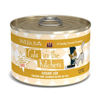 Weruva Cats In The Kitchen Goldie Lox Chicken & Salmon Recipe Au Jus Cat Food