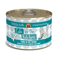 Weruva Cats In The Kitchen Funk In The Trunk Chicken Recipe In Pumpkin Cosomme Cat Food