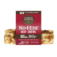 Earth Animal No-Hide Rawhide Alternative Dog Treat Chew, Grass-Fed Beef, 1M
