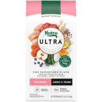 Nutro Ultra Adult Toy Breed Dry Dog Food - The Superfood Plate With A Trio Of Proteins From Chicken, Lamb & Salmon