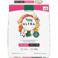 Nutro Ultra Adult Small Breed Dry Dog Food - The Superfood Plate With Chicken, Lamb And Salmon Protein 
Trio, 3.5lb