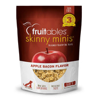 Fruitables Skinny Minis Healthy Low Calorie Dog Treats, Apple & Bacon Flavor