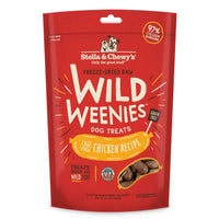 Stella & Chewy's Wild Weenies Freeze Dried Grain Free Dog Treats, Cage Free Chicken Recipe