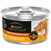 Purina Pro Plan White Meat Chicken & Vegetable Entree In Gravy Cat Food