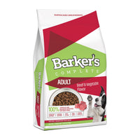 Barker's Complete Adult Beef & Vegetable Flavor Dog Food