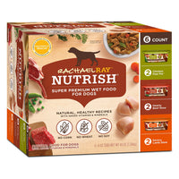 Rachael Ray Nutrish Savory Favorites Variety Pack Wet Dog Food, 6-8Oz Tubs