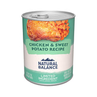 Natural Balance Limited Ingredient Wet Dog Food, Chicken & Sweet Potato Recipe