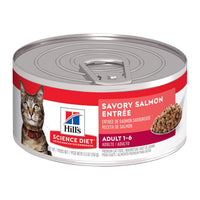 Hill's Science Diet Adult Savory Salmon Entree Wet Cat Food