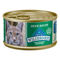 Blue Buffalo Wilderness Grain-Free Duck Recipe Adult Wet Cat Food, 3Oz