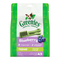 Greenies Blueberry Flavor Dental Treats Teenie